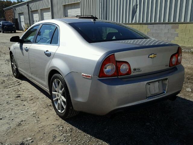 1G1ZK577X8F204369 - 2008 CHEVROLET MALIBU LTZ 银色 照片 3
