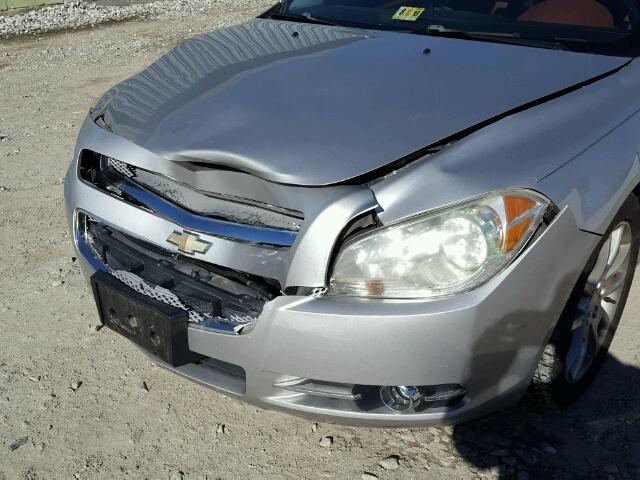 1G1ZK577X8F204369 - 2008 CHEVROLET MALIBU LTZ 银色 照片 9