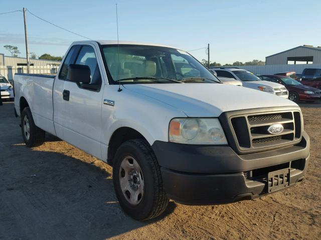 1FTVF12585NB80731 - 2005 FORD F150 WHITE photo 1