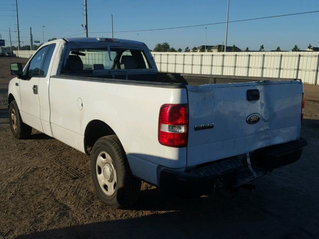 1FTVF12585NB80731 - 2005 FORD F150 WHITE photo 3