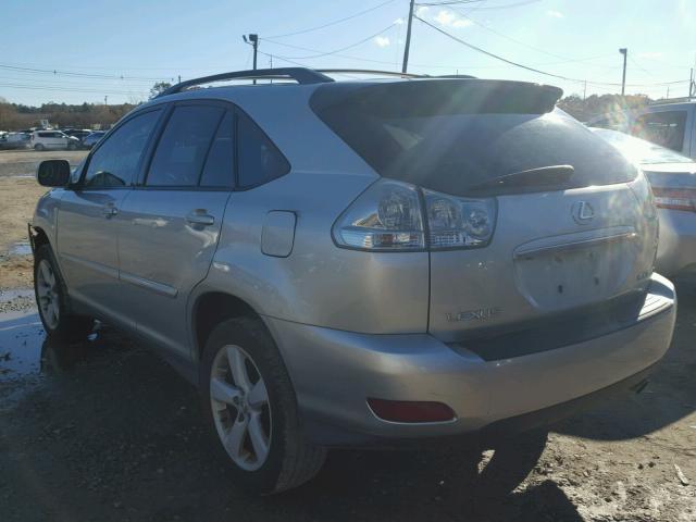 2T2HK31U47C012843 - 2007 LEXUS RX 350 SILVER photo 3