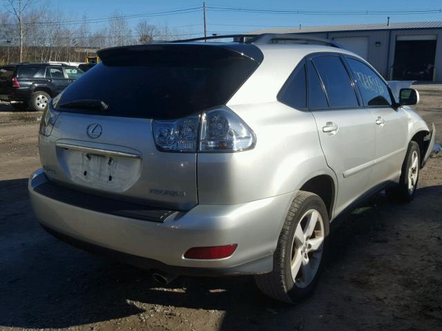 2T2HK31U47C012843 - 2007 LEXUS RX 350 SILVER photo 4