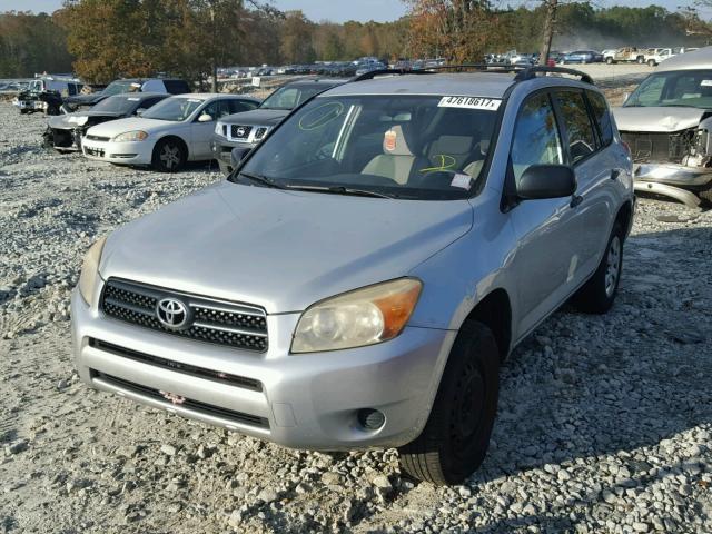 JTMZD33V586059977 - 2008 TOYOTA RAV4 SILVER photo 2