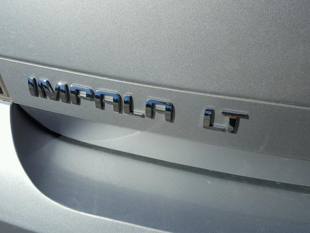 2G1WG5E38C1283576 - 2012 CHEVROLET IMPALA LT SILVER photo 9