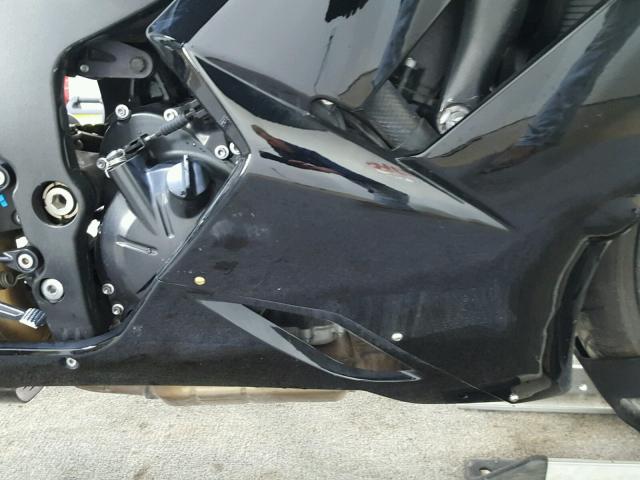 JKAZX4P107A011958 - 2007 KAWASAKI ZX600 P BLACK photo 12