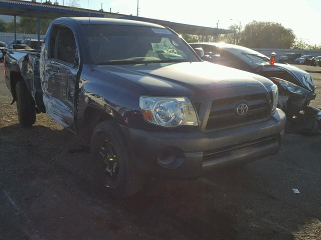 5TENX22N06Z318070 - 2006 TOYOTA TACOMA BLUE photo 1