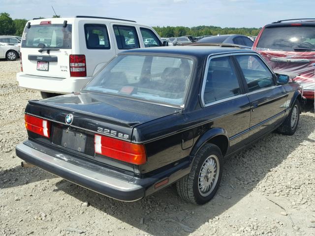 WBAAB5400G9692107 - 1986 BMW 325 E BLACK photo 4
