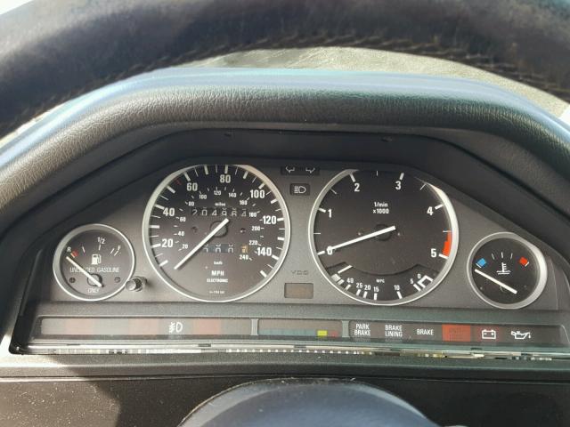 WBAAB5400G9692107 - 1986 BMW 325 E BLACK photo 8