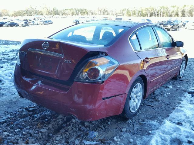 1N4AL21E29N489704 - 2009 NISSAN ALTIMA 2.5 RED photo 4