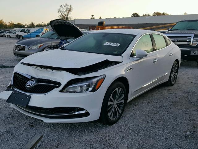 1G4ZP5SS4HU182641 - 2017 BUICK LACROSSE E WHITE photo 2