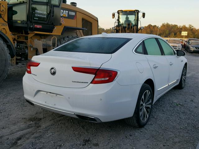 1G4ZP5SS4HU182641 - 2017 BUICK LACROSSE E WHITE photo 4