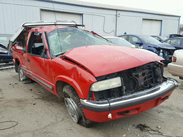 1GCDT19X138189388 - 2003 CHEVROLET S TRUCK S1 RED photo 1