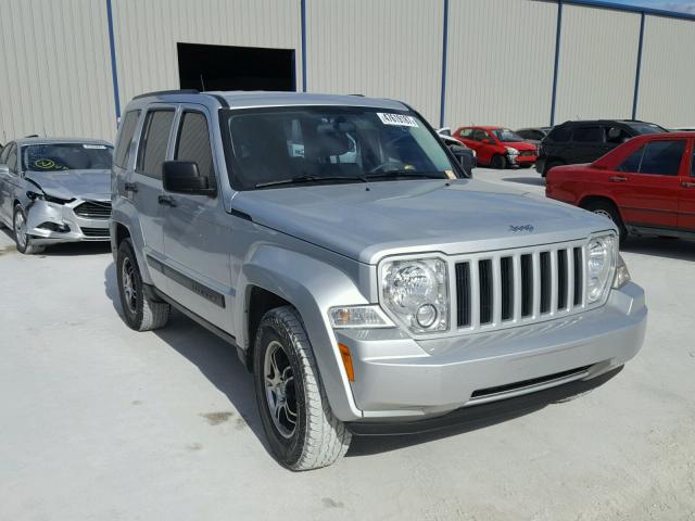 1C4PJMAK3CW142296 - 2012 JEEP LIBERTY SP SILVER photo 1