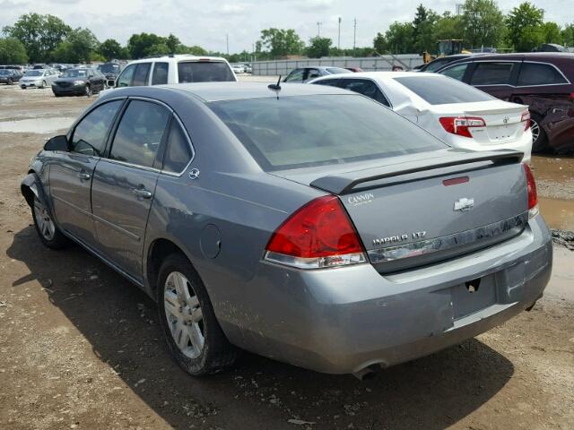 2G1WU581769174390 - 2006 CHEVROLET IMPALA LTZ GRAY photo 3