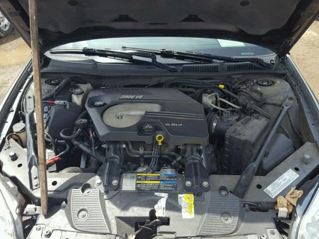 2G1WU581769174390 - 2006 CHEVROLET IMPALA LTZ GRAY photo 7