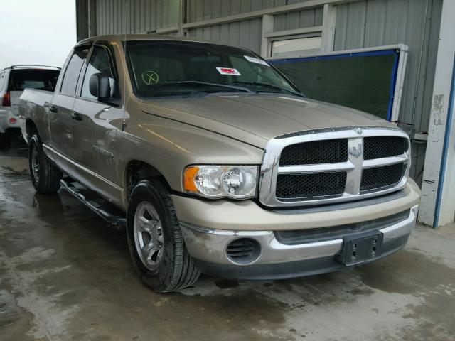 1D7HA18277J570230 - 2007 DODGE RAM 1500 S GOLD photo 1