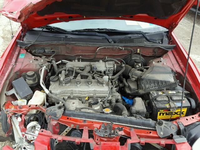 3N1CB51AX5L530954 - 2005 NISSAN SENTRA 1.8 RED photo 7