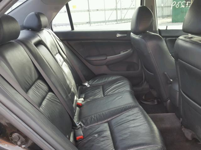 1HGCM66507A102315 - 2007 HONDA ACCORD EX BLACK photo 6