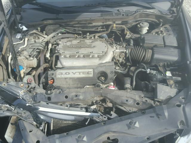 1HGCM66507A102315 - 2007 HONDA ACCORD EX BLACK photo 7