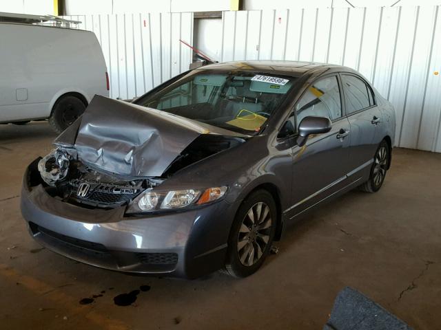 19XFA1F98AE065139 - 2010 HONDA CIVIC EXL 灰色 照片 2