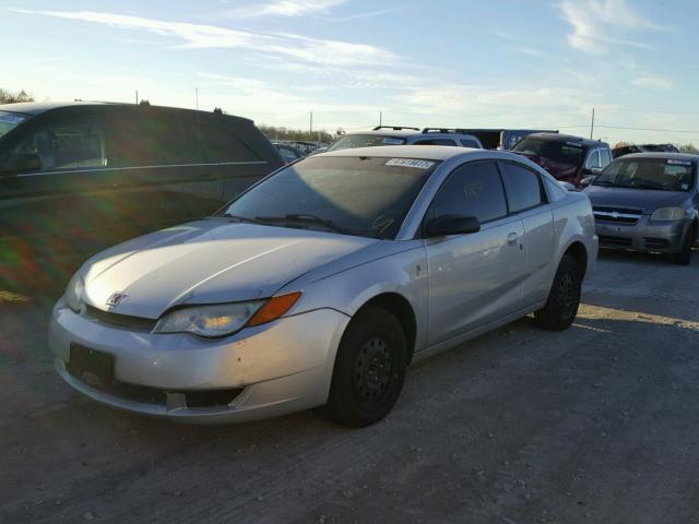 1G8AM12F44Z202870 - 2004 SATURN ION LEVEL SILVER photo 2