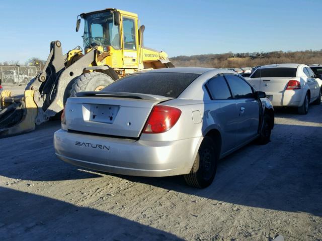1G8AM12F44Z202870 - 2004 SATURN ION LEVEL SILVER photo 4
