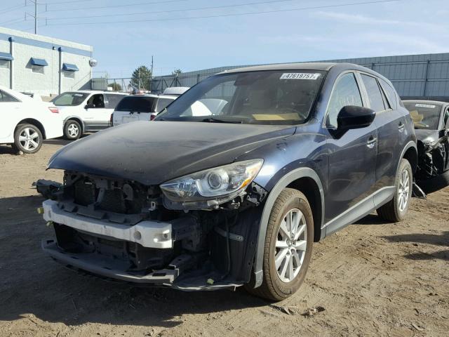 JM3KE4CY8E0425788 - 2014 MAZDA CX-5 TOURI BLUE photo 2