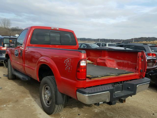 1FTRF3B60FEC68941 - 2015 FORD F350 SUPER RED photo 3