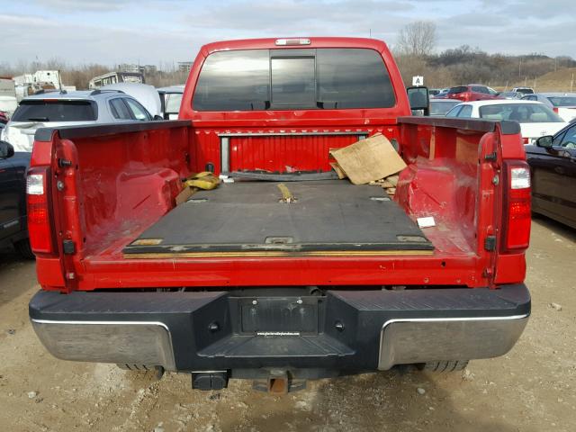 1FTRF3B60FEC68941 - 2015 FORD F350 SUPER RED photo 6