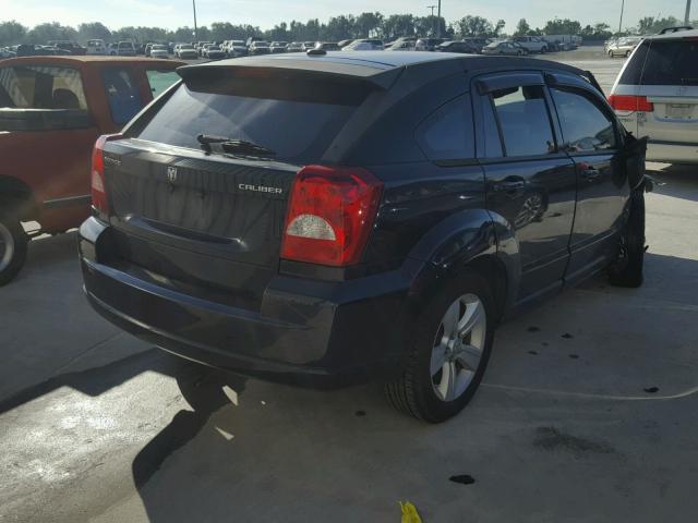 1B3CB3HA5BD221080 - 2011 DODGE CALIBER MA BLACK photo 4