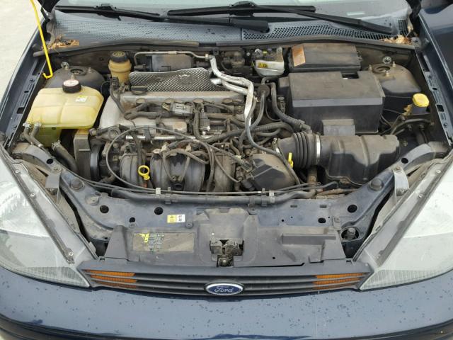 1FAFP33Z33W206874 - 2003 FORD FOCUS LX BLACK photo 7