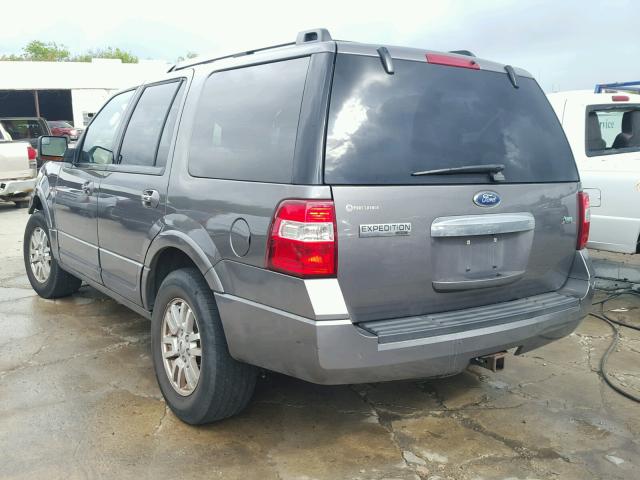 1FMJU1K52CEF09484 - 2012 FORD EXPEDITION GRAY photo 3