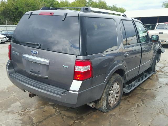 1FMJU1K52CEF09484 - 2012 FORD EXPEDITION GRAY photo 4