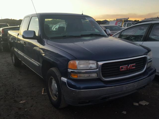 2GTEC19TX11341444 - 2001 GMC NEW SIERRA BLUE photo 1