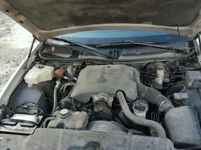 1LNHM82W51Y722439 - 2001 LINCOLN TOWN CAR S GRAY photo 7