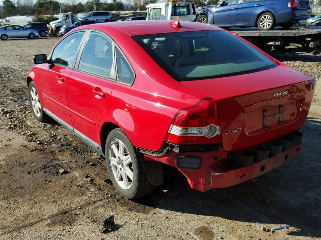 YV1MS382162205059 - 2006 VOLVO S40 2.4I RED photo 3