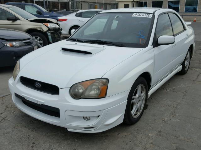 JF1GD29654G502205 - 2004 SUBARU IMPREZA WR WHITE photo 2