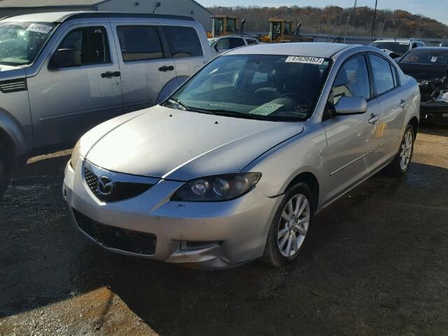 JM1BK32F171665516 - 2007 MAZDA 3 I SILVER photo 2