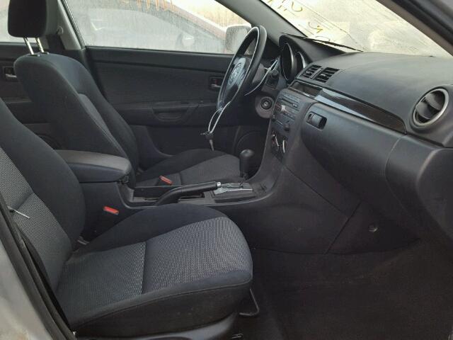 JM1BK32F171665516 - 2007 MAZDA 3 I SILVER photo 5