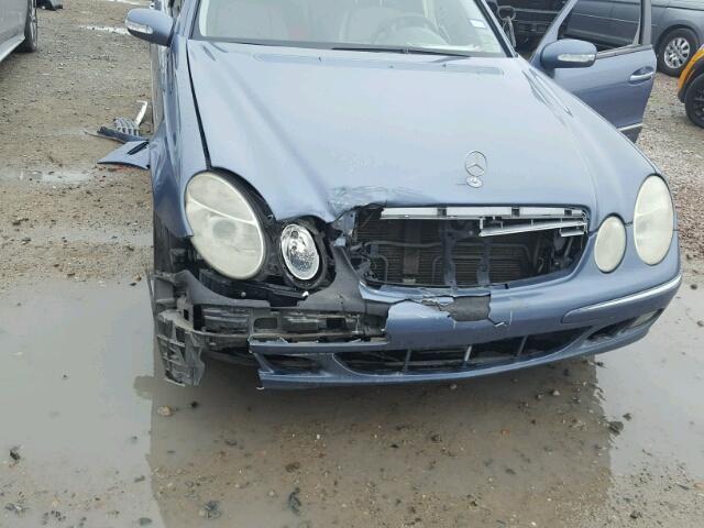 WDBUF65J23A221276 - 2003 MERCEDES-BENZ E 320 BLUE photo 7