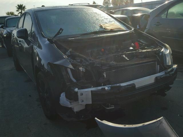 2HGFB2F9XDH516102 - 2013 HONDA CIVIC EXL أسود صورة 1