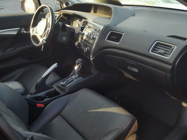 2HGFB2F9XDH516102 - 2013 HONDA CIVIC EXL أسود صورة 5