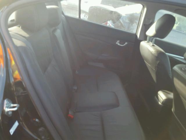 2HGFB2F9XDH516102 - 2013 HONDA CIVIC EXL أسود صورة 6