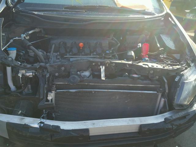 2HGFB2F9XDH516102 - 2013 HONDA CIVIC EXL أسود صورة 7