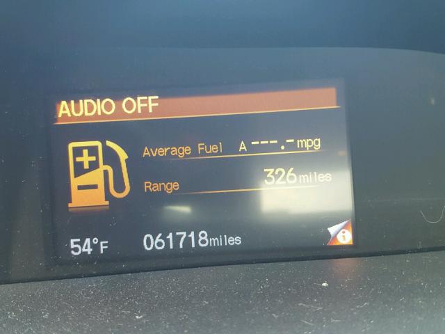 2HGFB2F9XDH516102 - 2013 HONDA CIVIC EXL أسود صورة 8