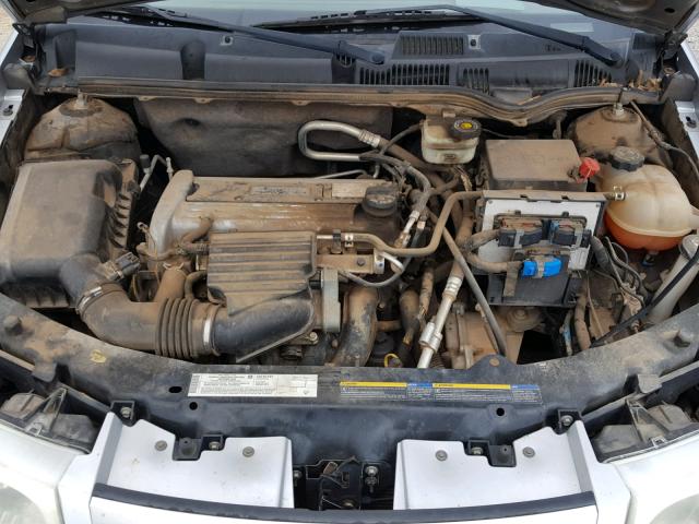 1G8AG52F85Z104568 - 2005 SATURN ION LEVEL SILVER photo 7