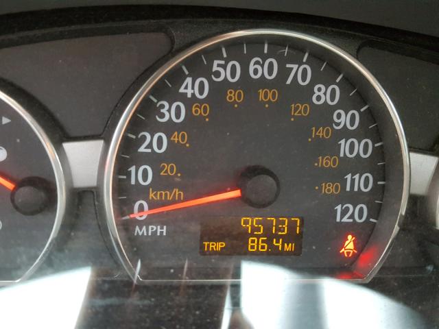 1G8AG52F85Z104568 - 2005 SATURN ION LEVEL SILVER photo 8