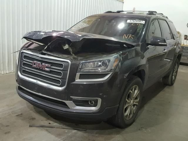 1GKKRSKD8EJ324491 - 2014 GMC ACADIA SLT CHARCOAL photo 2