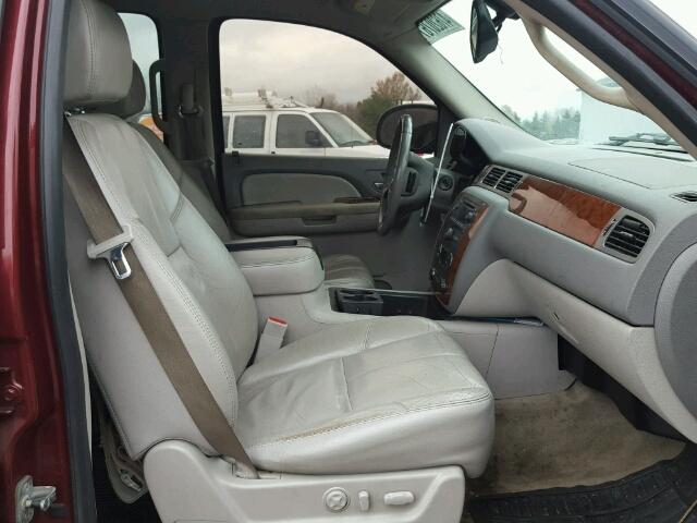 1GNFK13088J101368 - 2008 CHEVROLET TAHOE K150 BURGUNDY photo 5