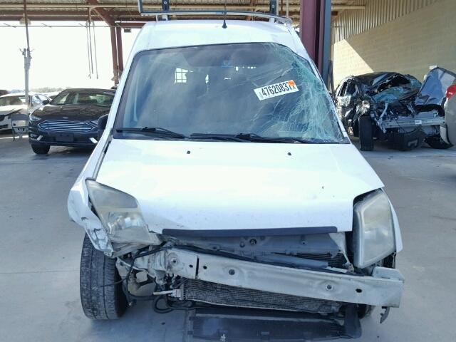 NM0LS7CN4AT020739 - 2010 FORD TRANSIT CO WHITE photo 9